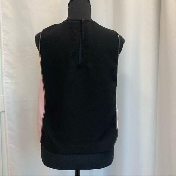 Rw&co pink black sleeveless blouse Sz M - Picture 6 of 12